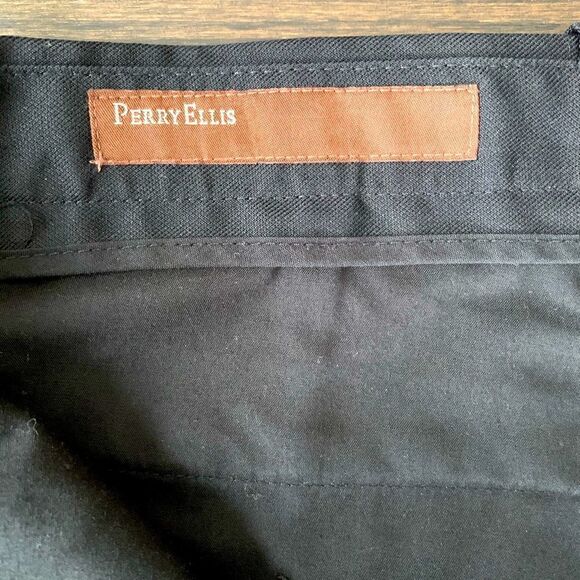 NWOT 👖Perry Ellis Dress Pant black - Picture 5 of 6